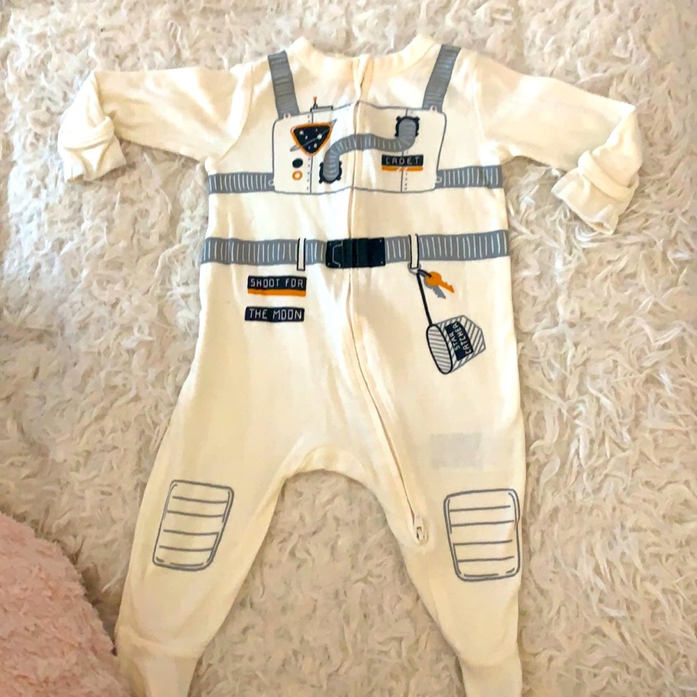 Space cadet footed Pajama
